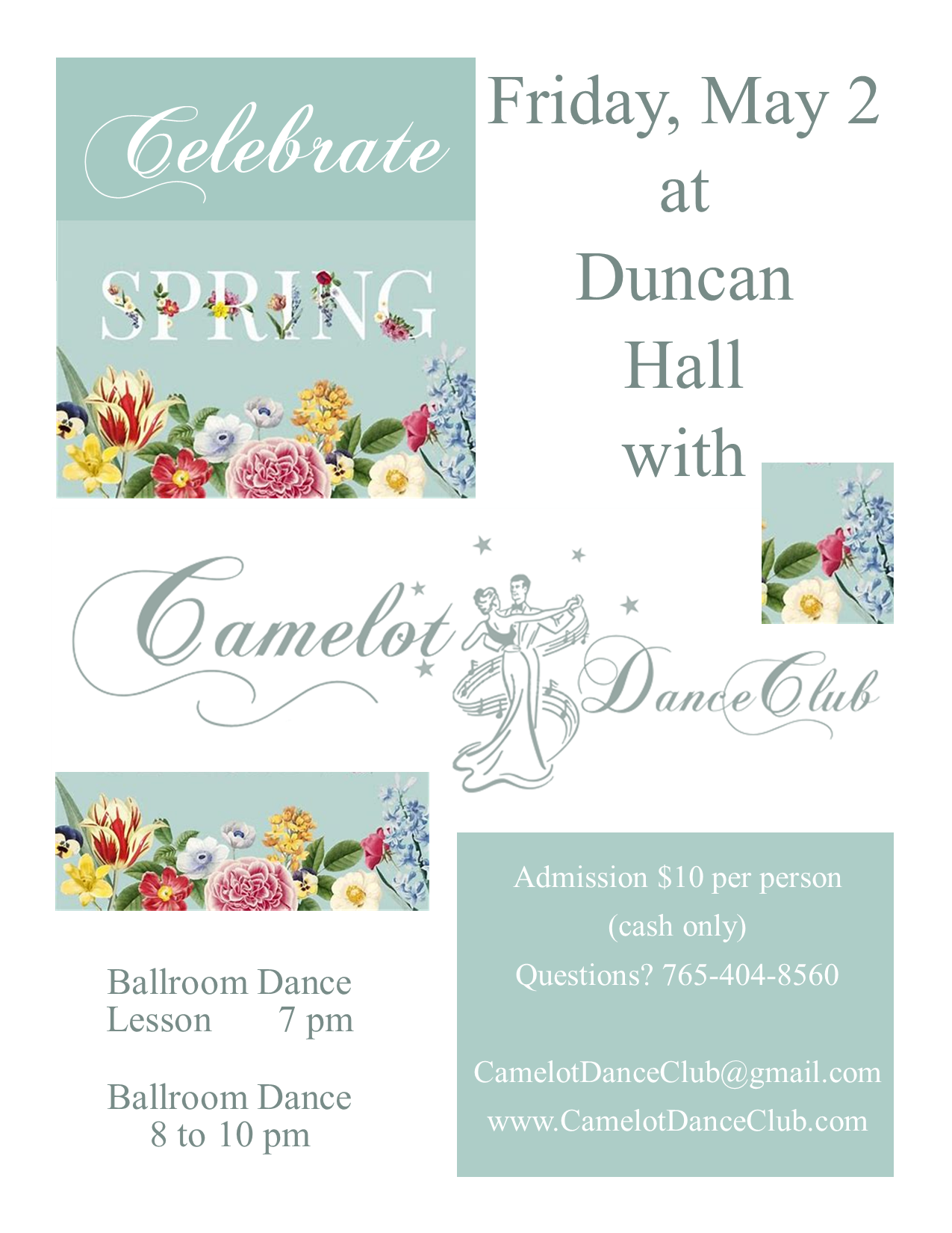 Flyer for December Dance